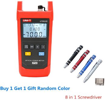 UNI-T UT692D Handheld Optische Power Meter Meetbereik-70 te 10dBm IP65 Professionele Tester met Achtergrondverlichting