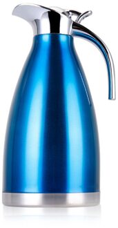 Unibird 2L/1.5L Roestvrijstalen Dubbele Vacuüm Thermische Water Kettle Thermos Pot Koude Geïsoleerde Fles Huishouden Camping 1.5L / blauw