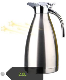 Unibird 2L Grote Capaciteit 304 Rvs Dubbele Vacuüm Geïsoleerde Water Kettle Thermos Pot Koude Geïsoleerde Fles Huis staal