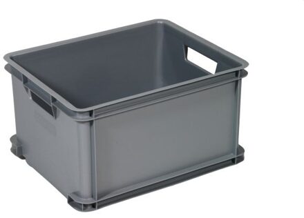 Unibox Classic Opbergbox L - 30L - 43x35x23,5cm - Grijs