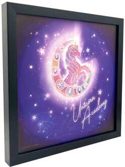 Unicorn Academy Canvas Poster Logo (With Light)