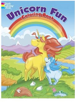 Unicorn Fun Coloring Book