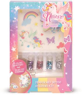 Unicorn Glitter Body Tattoo Set