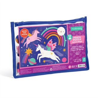 Unicorn Magic 12 Piece Pouch Puzzle -  Mudpuppy (ISBN: 9780735378612)