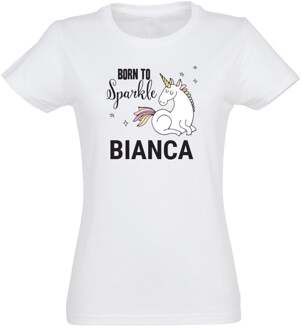 Unicorn T-shirt - Vrouw - Wit - L