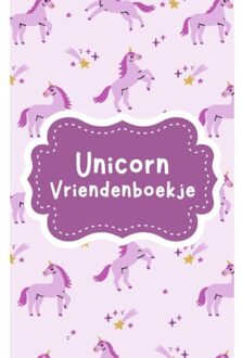 Unicorn Vriendenboekje Meisje - Andries B.V.