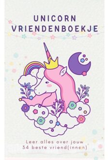 Unicorn Vriendenboekje Meisje - Andries B.V.