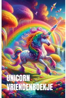 Unicorn Vriendenboekje Meisje - Andries B.V.