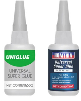 Uniglue Universal Super Glue Strong Plastic Glue Waterproof Without Strong Odor Mpact-tough PVC Glue For Rubber And Plastics