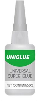 Uniglue Universele Super Lijm Sterke Plastic Lijm Voor Hars Keramische Metaal Glas