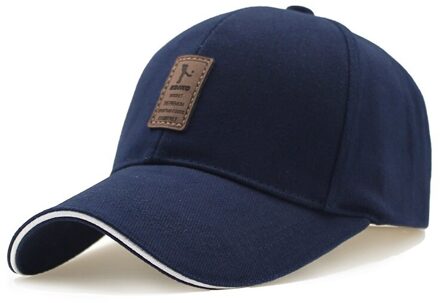 UNIKEVOW 9 Kleuren Baseball Cap mannen Verstelbare Cap Casual leisure hoeden Effen Kleur Mode Snapback Zomer Herfst hoed marine wit