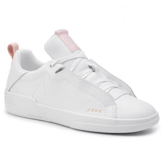 Uniklass Leather S-C18 Wit / Roze - Dames Sneakers - Maat 38