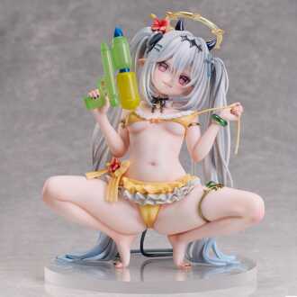 Union Creative Original Character PVC Statue 1/6 Silver-Haired Girl Illustrated by Chihiro 18 cm