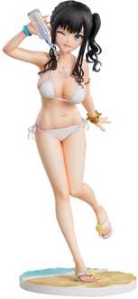 Union Creative Original Illustration PVC Statue Kaede Illustration Miyuki Sasaki Summer Cloud White Bikini Ver. 25 cm