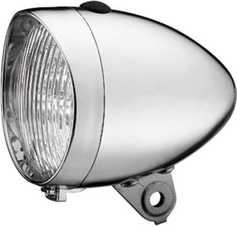 Union Koplamp UN-4900 Retro plus batterij chroom Zilverkleurig