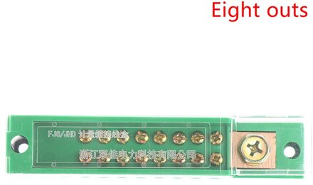 Unipolaire Splitter Junction Box Brandvertragende Metering Kast Wire Terminal Blok eight outs