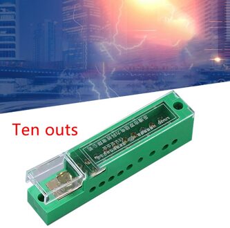 Unipolaire Splitter Junction Box Brandvertragende Metering Kast Wire Terminal Blok ten outs