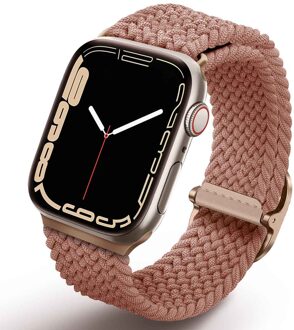 Uniq Aspen Braided bandje voor de Apple Watch | 44/45/46/49 mm - Grapefruit Pink Roze - 49 mm