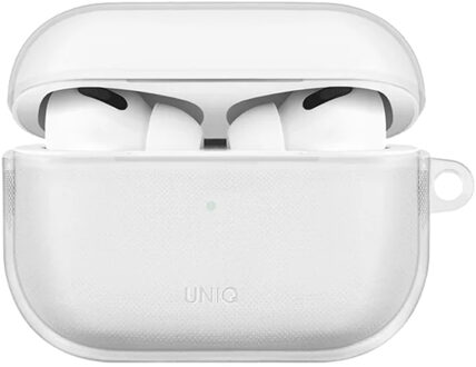 Uniq Glase Case voor de Apple AirPods Pro 2 - Glossy Clear Transparant - One size