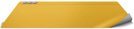 Uniq Hagen Reversible Bureau onderlegger - Canary Yellow / Chalk Grey Meerkleurig - One size