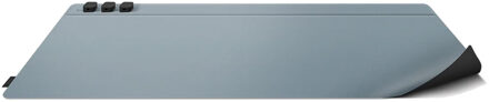 Uniq Hagen Reversible Bureau onderlegger - Midnight Black / Washed Blue Meerkleurig - One size