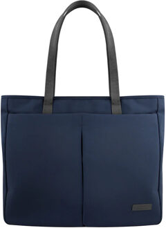 Uniq Hava Tote Bag - Gerecyclede schoudertas - Indigo Blue Blauw - 16.2