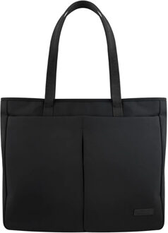 Uniq Hava Tote Bag - Gerecyclede schoudertas - Midnight Black Zwart - 16.2