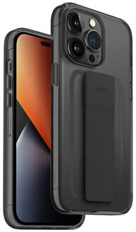 Uniq Heldro Backcover Flexgrip voor de iPhone 14 Pro Max - Grijs