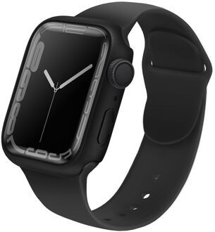 Uniq Legion Case voor de Apple Watch 7 / 8 / 9 - 41 mm - Midnight Black Zwart