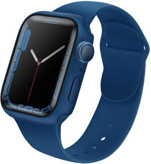 Uniq Legion Case voor de Apple Watch 7 / 8 / 9 - 45 mm - Cobalt Blue Blauw