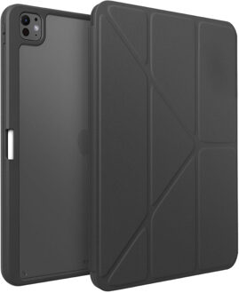 Uniq Moven Case voor de Apple iPad Pro 13 (2025) M5 / (2024) M4 - Charcoal Grey Grijs