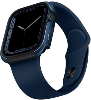 Uniq Valencia Case voor de Apple Watch - 44 / 45 mm - Cobalt Blue Blauw