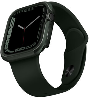 Uniq Valencia Case voor de Apple Watch - 44 / 45 mm - Hunter Green Donkergroen