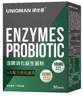 Uniqman Enzymes Probiotic Powder 2g x 30 packs