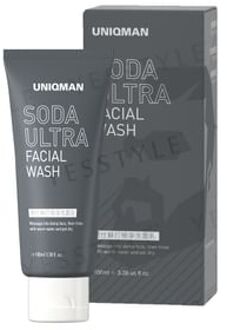 Uniqman Soda Ultra Facial Wash 100ml