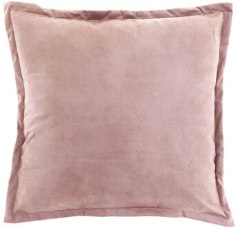 Unique Living Kussen Basics 45x45cm Old Pink Roze