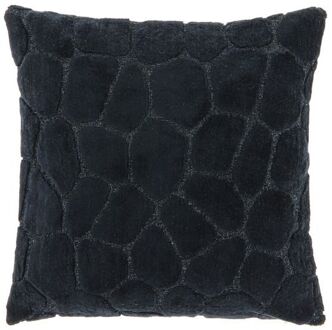 Unique Living Kussen Elina 45x45cm Black Zwart