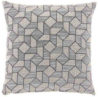 Unique Living Kussen Laslo - 45x45cm - Chateau Grijs