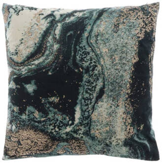 Unique Living Kussen Vince 45x45cm blue Blauw