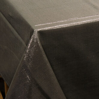 Unique Living Textile glamour Tafelkleed - 150 x 300cm - antraciet - Eettafel tafellaken - polyester