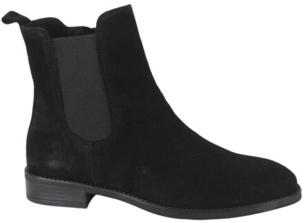 Unisa Barty f24 bs black dames enkellaarzen gekleed Zwart - 37