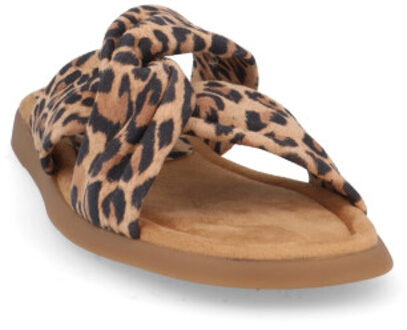 Unisa Camby 25 lkd slippers - maat 40 Bruin
