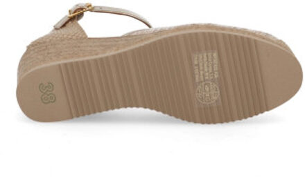 Unisa Cisca espadrille dames Goud - 39