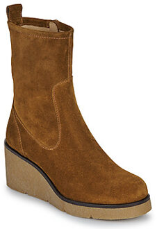 Unisa Enkellaarzen Unisa MISS" Bruin - 38,39,40