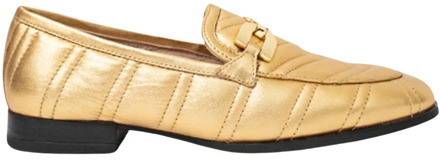 Unisa Gouden Loafer Dexter Limited Edition Unisa , Yellow , Dames - 40 Eu,38 Eu,39 EU