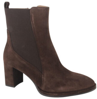 Unisa Luanco bs brown dames enkellaarzen gekleed Bruin - 38