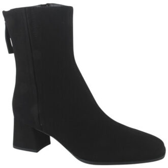 Unisa Lucas f25 ks black dames enkellaarzen gekleed - maat 38 Zwart