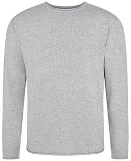 Uniseks arenal effen duurzaam sweatshirt voor volwassenen Grijs - XS