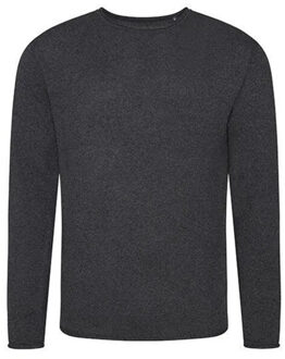 Uniseks arenal effen duurzaam sweatshirt voor volwassenen Grijs