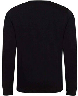 Uniseks banff effen duurzaam sweatshirt voor volwassenen Zwart